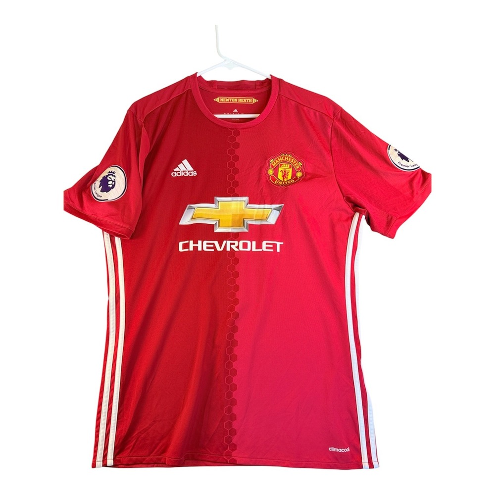Adidas Manchester United Jersey Men Large Red Ibrahimovic 9 Premier League